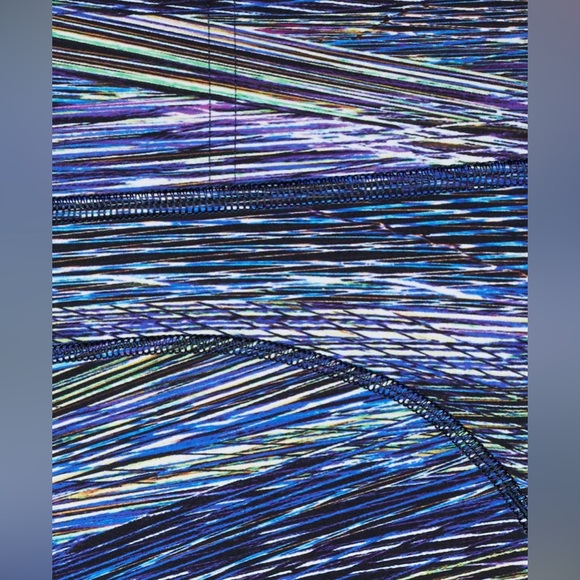 lululemon | size 6 Fast and Free Crop II 19" *Nulux
Interconnect Blue Multi - Picture 6 of 11